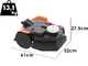 Worx Landroid Vision Cloud WR312E - Robot Tagliaerba - Senza impianto