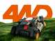 Worx Landroid Vision Cloud WR344E - Robot Tagliaerba 4WD - Senza impianto