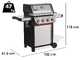 Weber Spirit S-435 - Barbecue a gas - Con fornello laterale