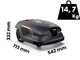 Stiga Vista A 100v - Robot rasaerba - Senza impianto - con batteria E-Power da 12 Ah