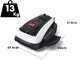 Ecovacs Goat O1200 LiDAR PRO - Robot tagliaerba - Senza impianto