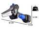 Vesco X150 - Potatore a batteria manuale - 2 batterie da 21.6V 2.5Ah