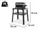 Weber Lumin Compact con stand - Barbecue elettrico portatile