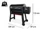Weber Smoque XL - Barbecue a pellet e affumicatore