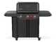 Weber Genesis E-330WR Stealth - Barbecue a gas - Con girarrosto