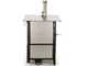 Fontana Gusto - Forno a legna da esterno 100X65 cm - Display digitale