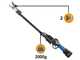 VESCO X37AF - Forbice elettrica su asta a batteria - 90 cm - 2x 21.6V 2.5Ah