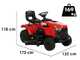 A 108 HD SD W - Trattorino tagliaerba - Cambio idrostatico - Scarico laterale - Mulching