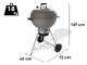 Weber Master-Touch GBS C-5755 Smoke Grey 57cm - Barbecue a carbone