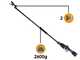 VESCO X37AF - Forbice elettrica su asta a batteria - 160 cm - 2x 21.6V 2.5Ah