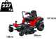 Efco ZERO TURN EFCO ZT 108/19 KV - Trattorino rasaerba professionale a raggio zero - Larghezza di taglio 108 cm - Taglio mulching e scarico laterale