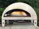 Pizza Party Ispirazione - Forno a gas per pizza da esterno - Camera di cottura 60x70 cm - Piano cottura in refrattario