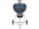 OUTLET - PICCOLI DIFETTI ESTETICI - Weber Master Touch GBS C-5750 Slate Blue - Barbecue a carbone