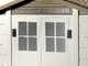 OUTLET - DIFETTI ESTETICI - Garofalo Tuscany Evo 200 - Casetta da giardino - Con finestre e porta a doppia anta - 202.5x162.5x216 cm