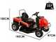Efco Tuareg 85 2WD - Trattorino trinciaerba sfalciatutto - Emak K 1600 da 452cc