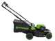 Greenworks GD48LM41II - Tagliaerba a batteria - 48V/4Ah - Taglio 41 cm