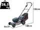 Bosch Professional GRA 18V2-46 SP - Tagliaerba a batteria - 2x18V 5.5Ah - Taglio 46 cm