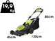 Ryobi RY36LM40A-140 - Tagliaerba a batteria - MAX POWER 36V/4Ah - Taglio 40 cm