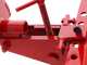 Assolcatore AS1-5 con ali scavapatate e attacco a due bulloni registrabile con barra portattrezzi - Per motocoltivatori da 6-10HP