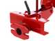 Assolcatore AS1-5 con ali scavapatate e attacco a due bulloni registrabile con barra portattrezzi - Per motocoltivatori da 6-10HP