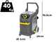 Karcher Pro SGV 8/5 - Pulitore a vapore professionale con aspirazione - 3000 W
