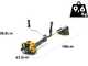 Stiga BC 760 B - Decespugliatore a scoppio professionale - Impugnatura doppia