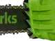 Greenworks CS40O6 - Motosega a batteria 60V 4Ah - Lama da 40cm