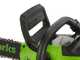 Greenworks CS40O6 - Motosega a batteria 60V 4Ah - Lama da 40cm