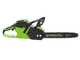Greenworks CS40O6 - Motosega a batteria 60V 4Ah - Lama da 40cm