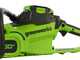 Greenworks CS40O6 - Motosega a batteria 60V 4Ah - Lama da 40cm