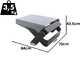 Copristazione universale Mobius L per robot rasaerba - 84 x 70 x 43,5 cm
