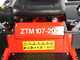 GeoTech ZTM 107-200 - Trattorino rasaerba professionale a raggio zero - Scarico laterale - Motore 546cc