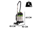Ribimex Aspirix 20M - Bidone aspira liquidi e solidi - 20 L - 1400W