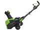 Greenworks GD60ST - Spazzaneve a batteria - 60V 4Ah