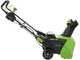 Greenworks GD60ST - Spazzaneve a batteria - 60V 4Ah