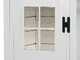 OUTLET - PICCOLI DIFETTI ESTETICI - Garofalo Tuscany Evo 80 Pagoda - Casetta porta attrezzi - Con finestra - 82.5x82.5x198 cm