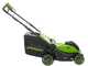 Greenworks MO40L413-01 - Tagliaerba a batteria - 40V/4Ah - Taglio 41 cm