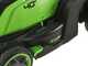 Greenworks MO40L413-01 - Tagliaerba a batteria - 40V/4Ah - Taglio 41 cm
