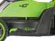 Greenworks MO40L413-01 - Tagliaerba a batteria - 40V/4Ah - Taglio 41 cm