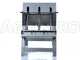 OUTLET - DIFETTI ESTETICI - Enotecnica Pillan 3B INOX - Riempitrice manuale a 3 attacchi con beccucci serbatoio e struttura in acciaio inox