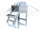 OUTLET - DIFETTI ESTETICI - Enotecnica Pillan 3B INOX - Riempitrice manuale a 3 attacchi con beccucci serbatoio e struttura in acciaio inox