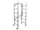 Gierre Flecto - Trabattello in alluminio - Pieghevole - Altezza 1.95 m