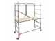 Gierre Flecto - Trabattello in alluminio - Pieghevole - Altezza 1.95 m