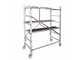 Gierre Flecto Pro - Trabattello in alluminio - Pieghevole - Altezza 1.95 m