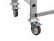 Gierre TA1800FL - Trabattello mobile in alluminio - Altezza 2.10 m