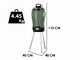 Stocker Geyser Evo 25L - Nebulizzatore antizanzare da giardino a batteria - 21V - SENZA BATTERIA E CARICABATTERIA
