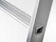 Gierre AL610 - Scala agricola conica in alluminio - 8 gradini - 2.22 m - Altezza stimata operativa 3.16 m
