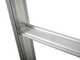 Gierre AL610 - Scala agricola conica in alluminio - 8 gradini - 2.22 m - Altezza stimata operativa 3.16 m