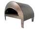 Pizza Party Emozione Perla - Forno a gas per pizza da esterno - Camera di cottura 40x70 cm - Piano cottura in refrattario