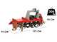 GeoTech Pro HRT-150 - Zappatrice per trattore serie media - Attacco fisso